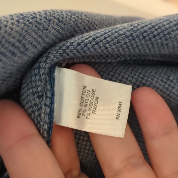 J Jill Long Line One Snap Closure Abstract Print Minimalist Boho Cardigan XL - Picture 6 of 8